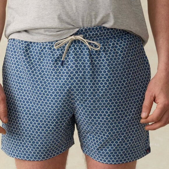 Shorelite Lined Trunk (5") - Fishscale - Picture 1 of 2